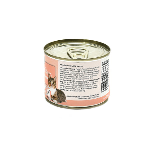 Grau Curcan cu Somon si Macrou 200gr